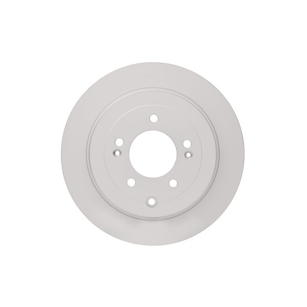 Bosch 0986479E43 2x Brake Discs Pair Solid