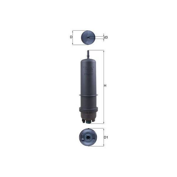 Mahle KL872/7 Fuel Filter