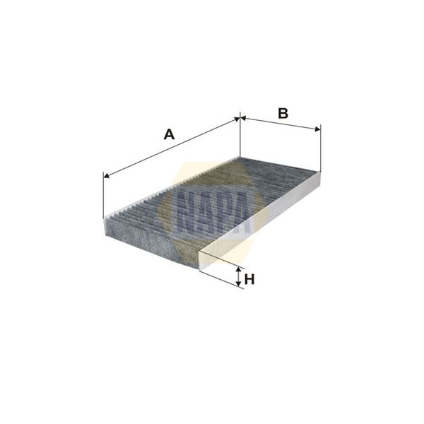 NAPA NFC4257 Pollen / Cabin Filter
