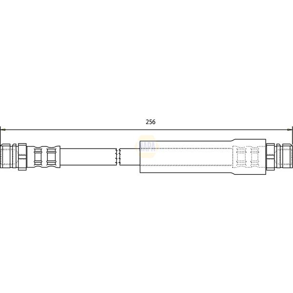 NAPA NBH1008 Brake Hose