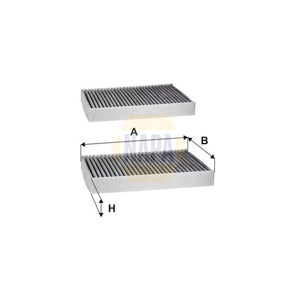 NAPA NFC4288 Pollen / Cabin Filter