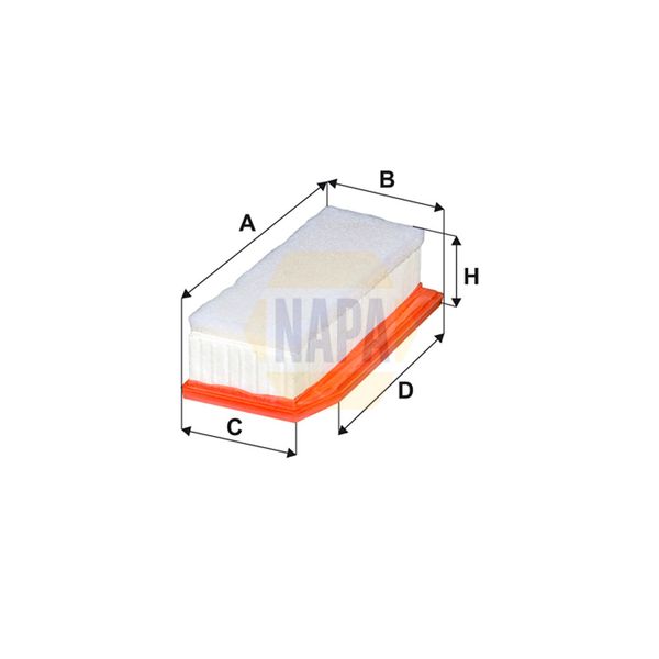 NAPA NFA1542 Air Filter