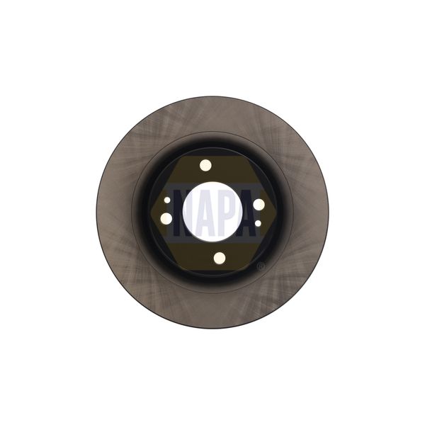 NAPA NBD5069 2x Brake Discs Pair Vented