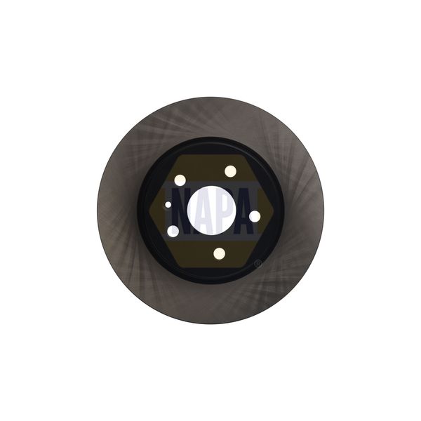 NAPA NBD5090 2x Brake Discs Pair Vented