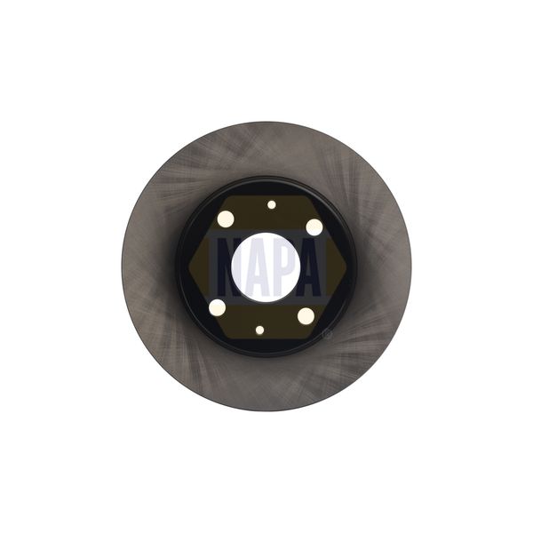 NAPA NBD5153 2x Brake Discs Pair Vented