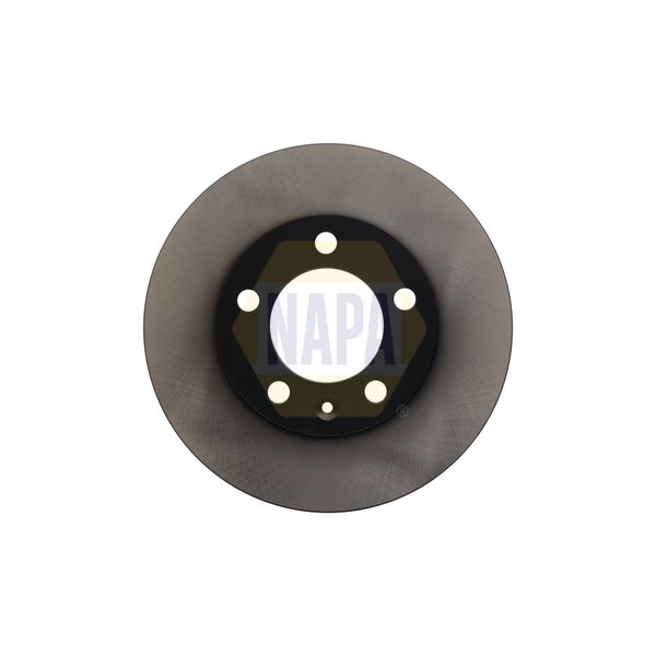 NAPA NBD5369 2x Brake Discs Pair Vented