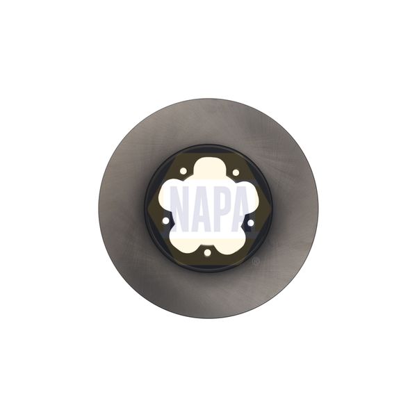 NAPA NBD5432 2x Brake Discs Pair Vented