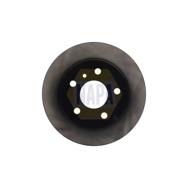 NAPA NBD5502 2x Brake Discs Pair Solid