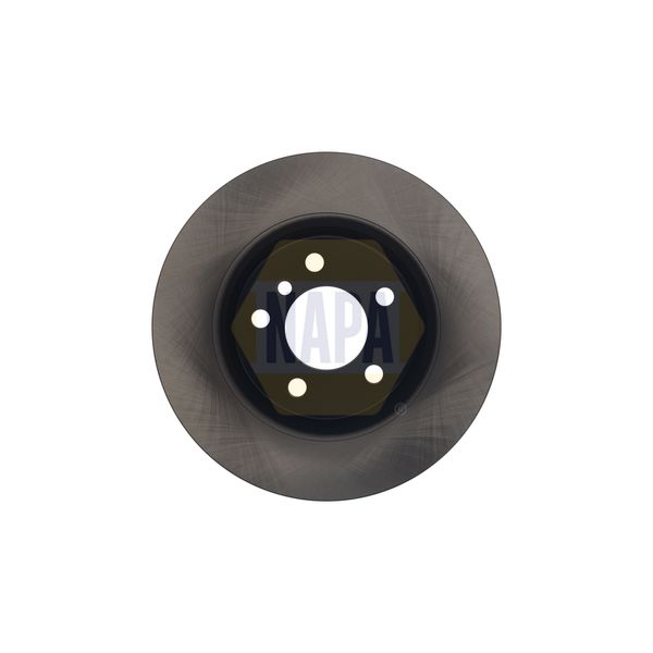 NAPA NBD5545 2x Brake Discs Pair Vented