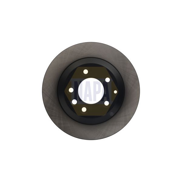 NAPA NBD5551 2x Brake Discs Pair Vented