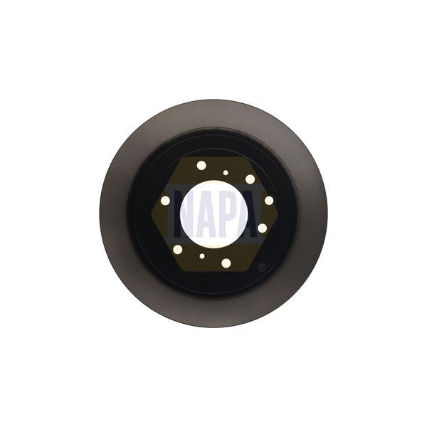 NAPA NBD5630 2x Brake Discs Pair Vented