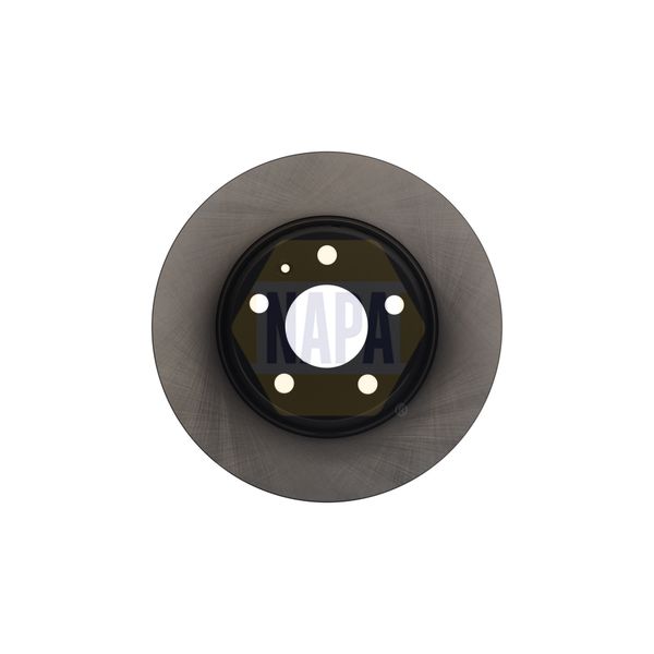 NAPA NBD5636 2x Brake Discs Pair Solid