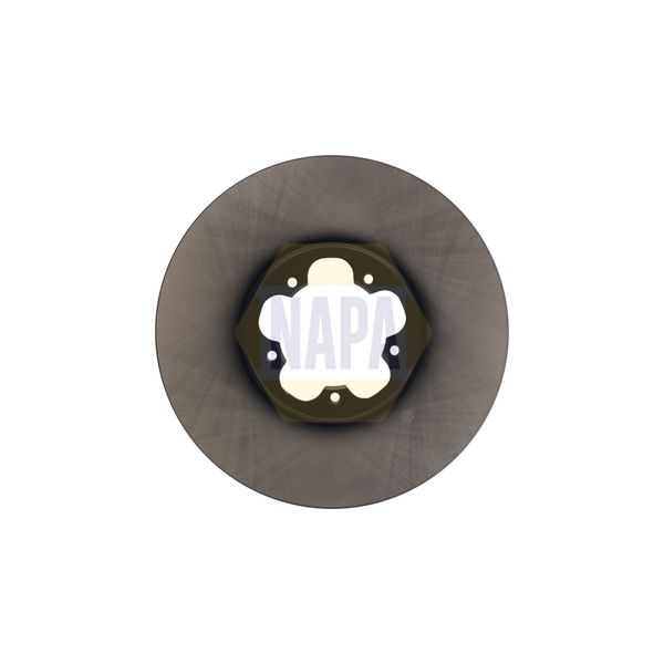 NAPA NBD5644 2x Brake Discs Pair Vented
