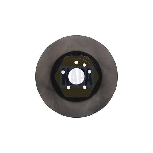 NAPA NBD5672 2x Brake Discs Pair Vented