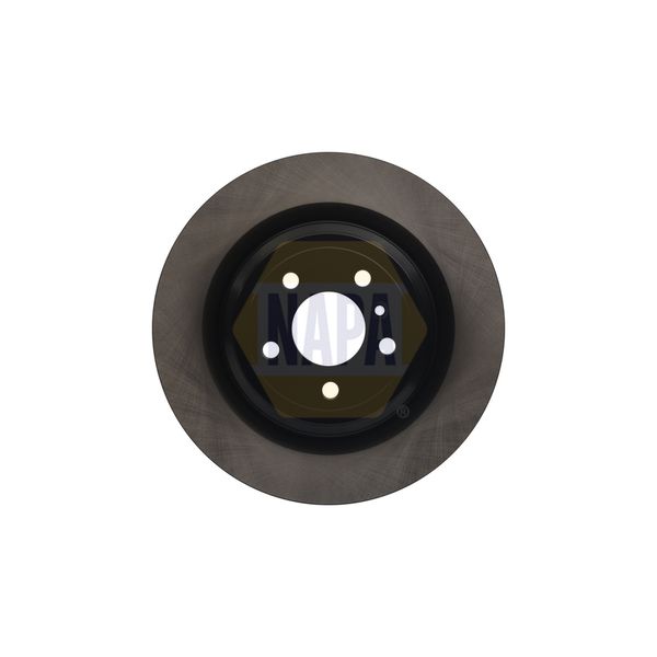 NAPA NBD5676 2x Brake Discs Pair Vented