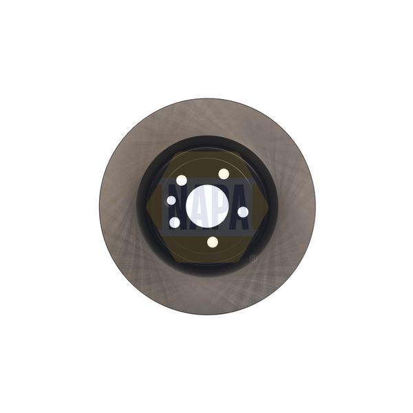 NAPA NBD5701 2x Brake Discs Pair Vented