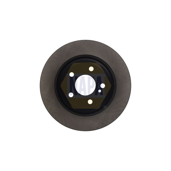 NAPA NBD5834 2x Brake Discs Pair Solid