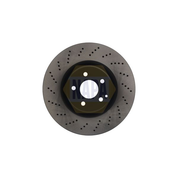 NAPA NBD5845 Brake Disc Single Vented