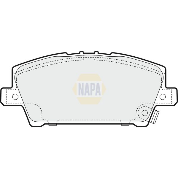 NAPA NBP1011 Brake Pads Set
