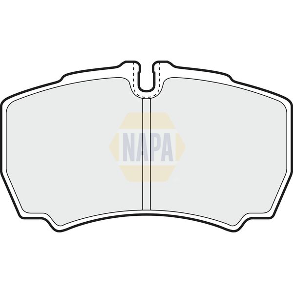 NAPA NBP1054 Brake Pads Set