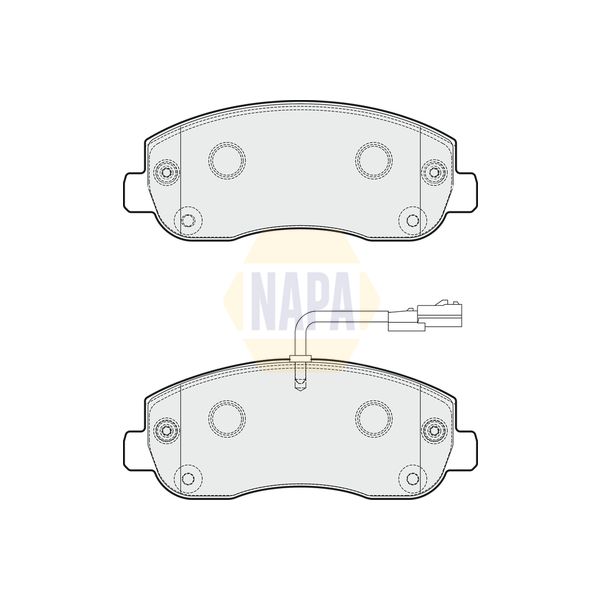 NAPA NBP1068 Brake Pads Set