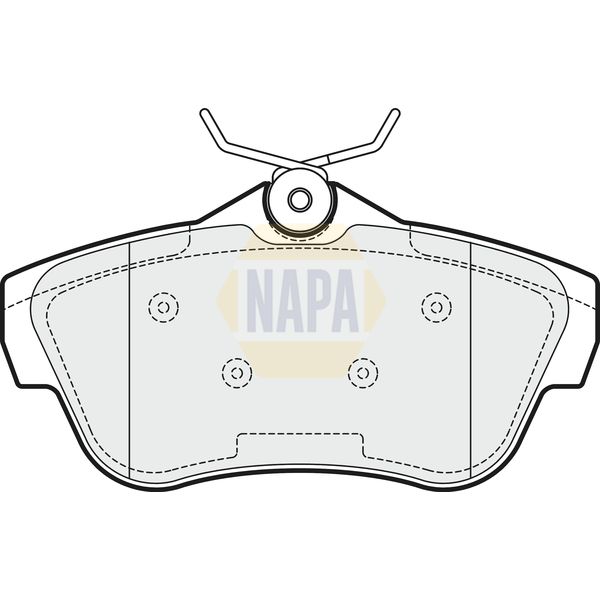 NAPA NBP1094 Brake Pads Set