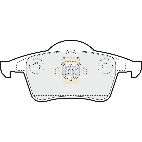 NAPA NBP1098 Brake Pads Set