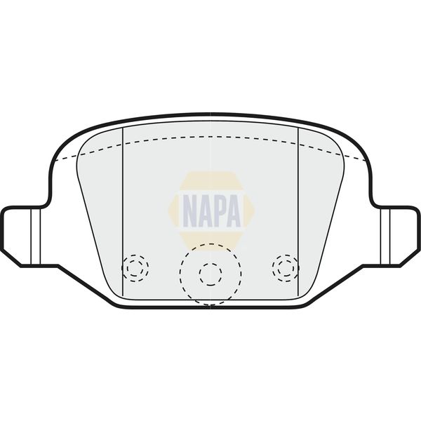 NAPA NBP1101 Brake Pads Set
