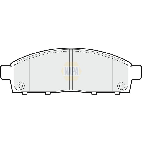 NAPA NBP1104 Brake Pads Set