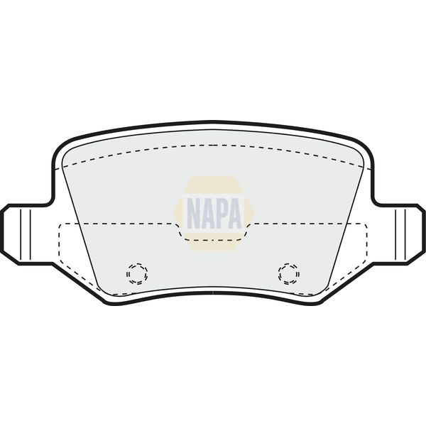 NAPA NBP1120 Brake Pads Set