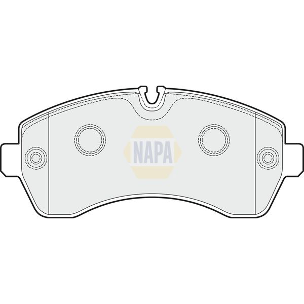 NAPA NBP1127 Brake Pads Set