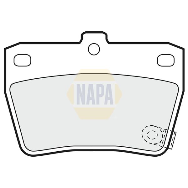 NAPA NBP1128 Brake Pads Set