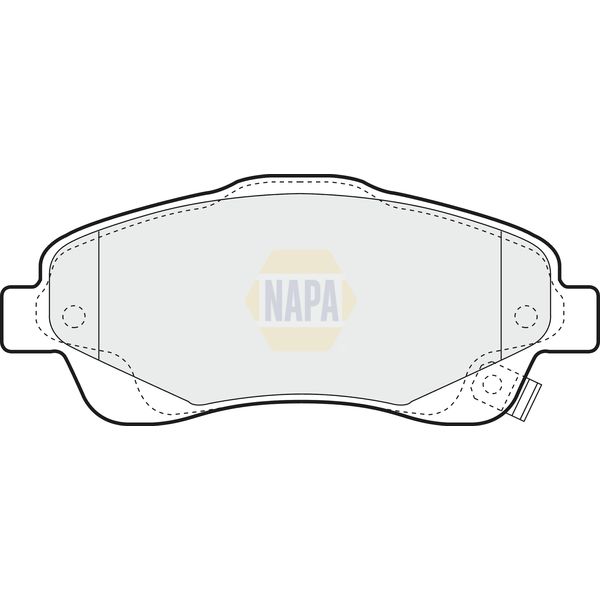 NAPA NBP1150 Brake Pads Set