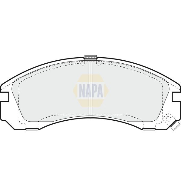 NAPA NBP1154 Brake Pads Set