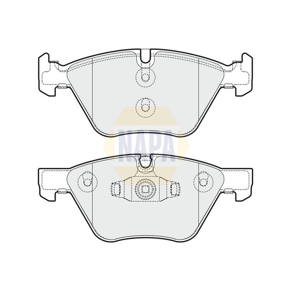 NAPA NBP1160 Brake Pads Set