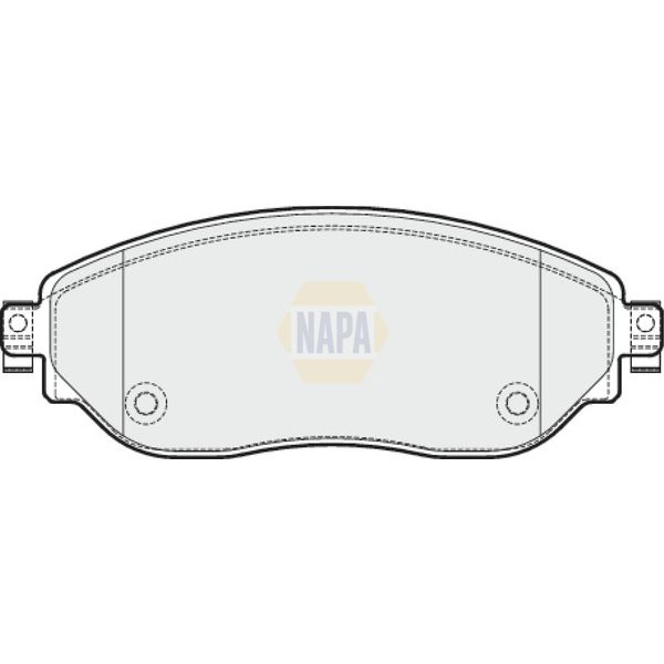 NAPA NBP1174 Brake Pads Set