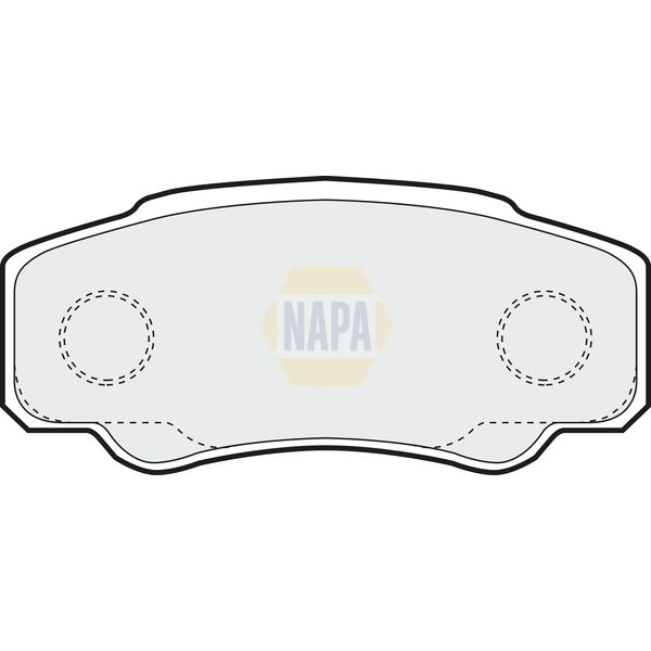 NAPA NBP1178 Brake Pads Set