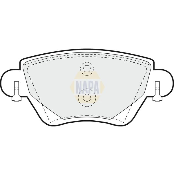 NAPA NBP1185 Brake Pads Set