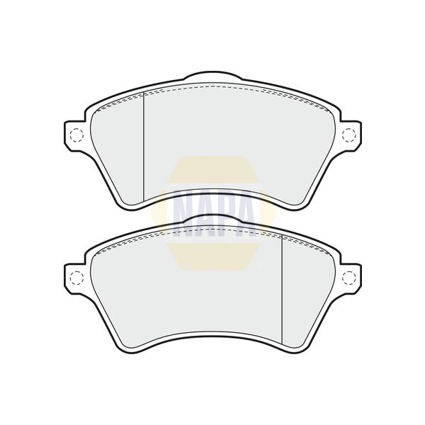 NAPA NBP1200 Brake Pads Set
