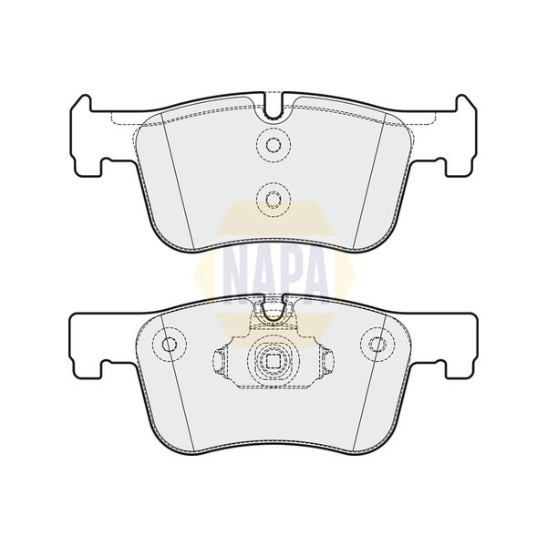 NAPA NBP1213 Brake Pads Set