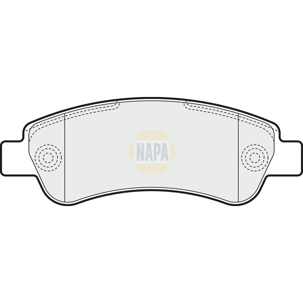 NAPA NBP1269 Brake Pads Set
