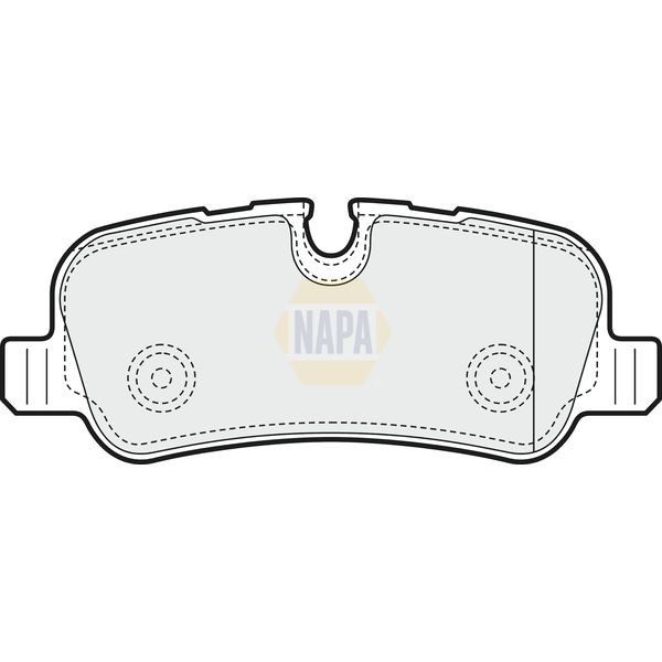 NAPA NBP1315 Brake Pads Set