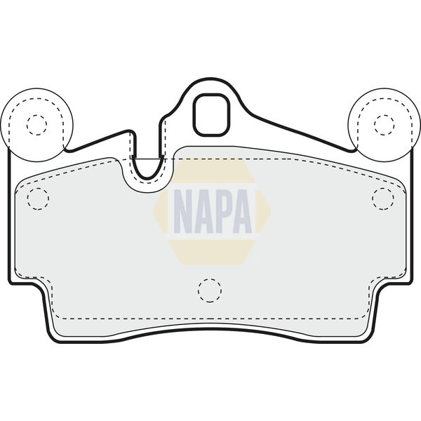 NAPA NBP1319 Brake Pads Set