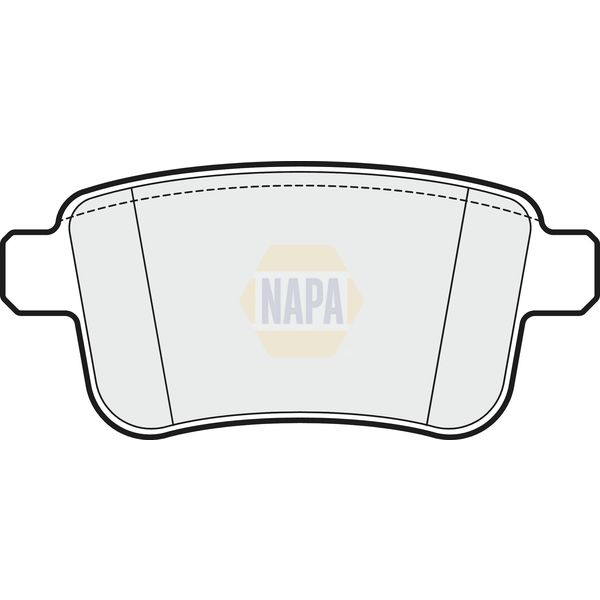 NAPA NBP1338 Brake Pads Set