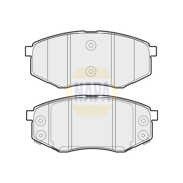 NAPA NBP1352 Brake Pads Set