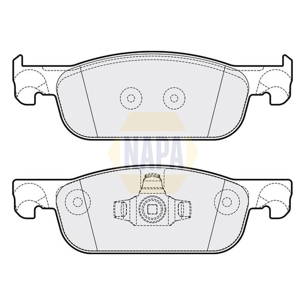 NAPA NBP1374 Brake Pads Set