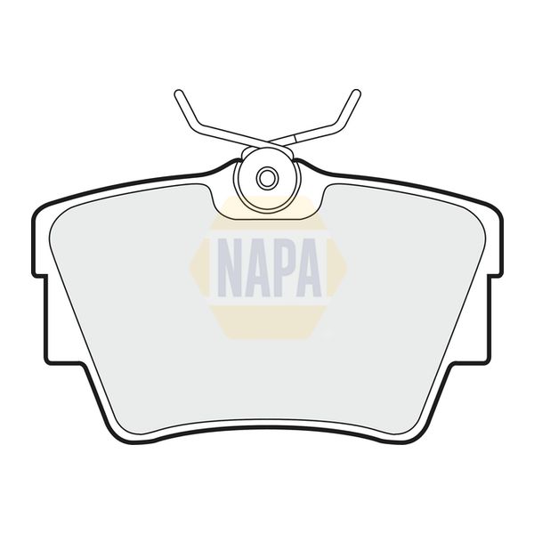 NAPA NBP1394 Brake Pads Set
