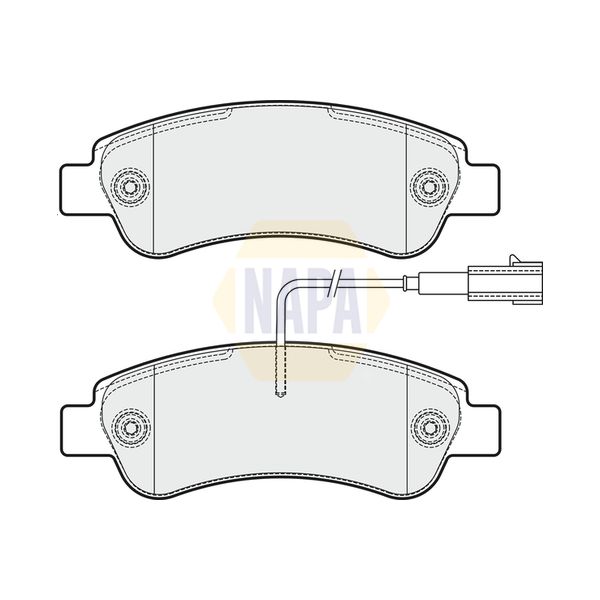 NAPA NBP1415 Brake Pads Set