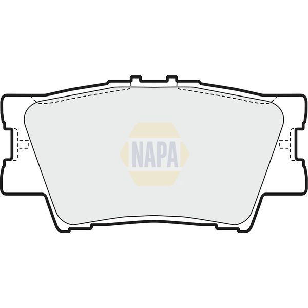 NAPA NBP1440 Brake Pads Set