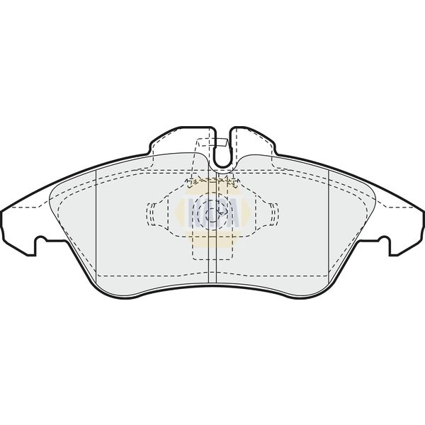 NAPA NBP1441 Brake Pads Set
